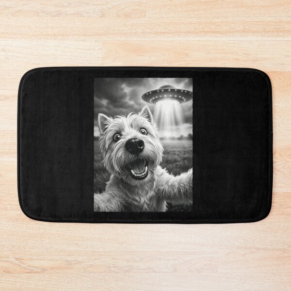 Item preview, Vintage West Highland White Terrier UFO Alien Dog Mom Dad Lover designed and sold by TerryConnells.