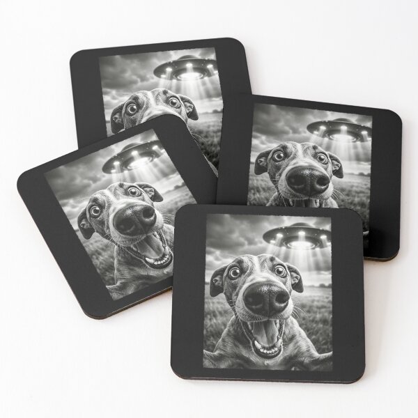 Item preview, Vintage Whippet UFO Alien Dog Mom Dad Lover designed and sold by TerryConnells.