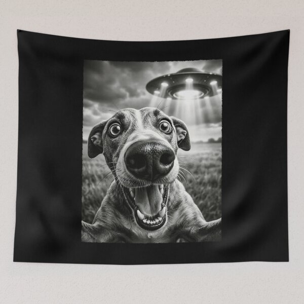 Item preview, Vintage Whippet UFO Alien Dog Mom Dad Lover designed and sold by TerryConnells.