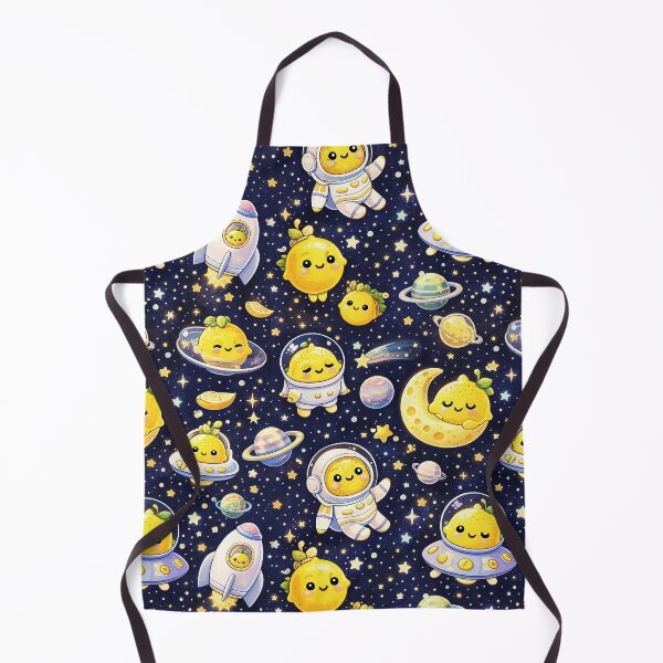 Item preview, Kawaii Lemons in Space designed and sold by KiwiGrizzly.