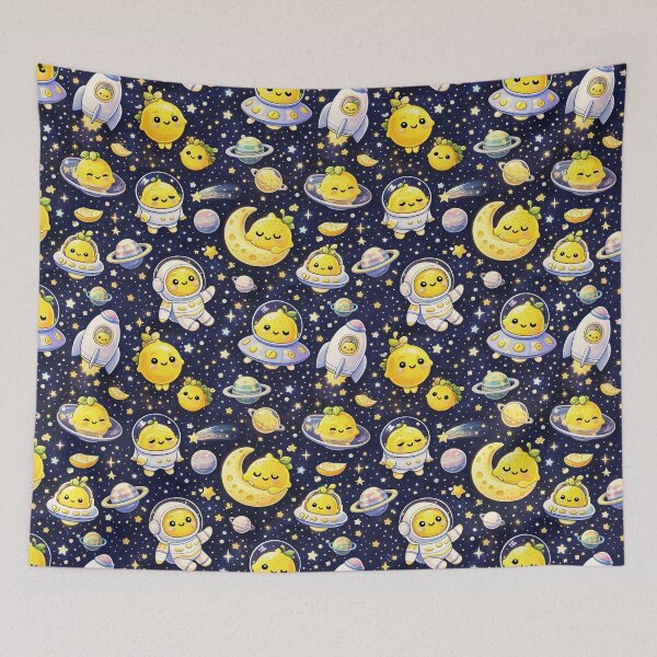 Item preview, Kawaii Lemons in Space designed and sold by KiwiGrizzly.