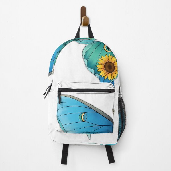 Item preview, Blue Moon Moth Sunflower Spots designed and sold by pumsquare.