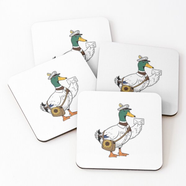 Item preview, Mallard Postman Moon Envelope designed and sold by pumsquare.