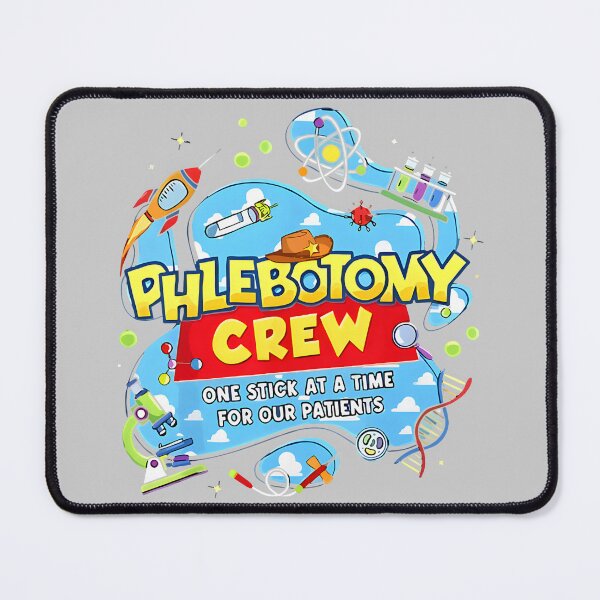 Item preview, Funny Lab Week 2026 Phlebotomy Crew Retro Medical Lab Tech designed and sold by KathieFaugh.
