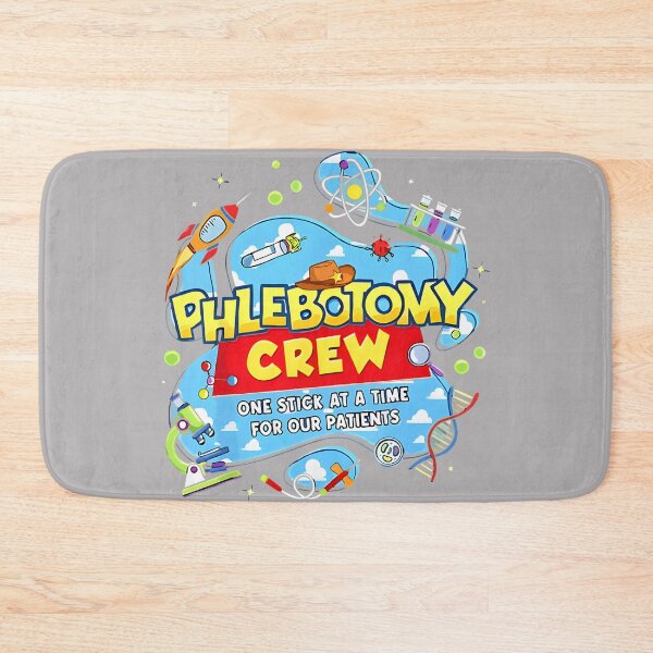 Item preview, Funny Lab Week 2026 Phlebotomy Crew Retro Medical Lab Tech designed and sold by KathieFaugh.