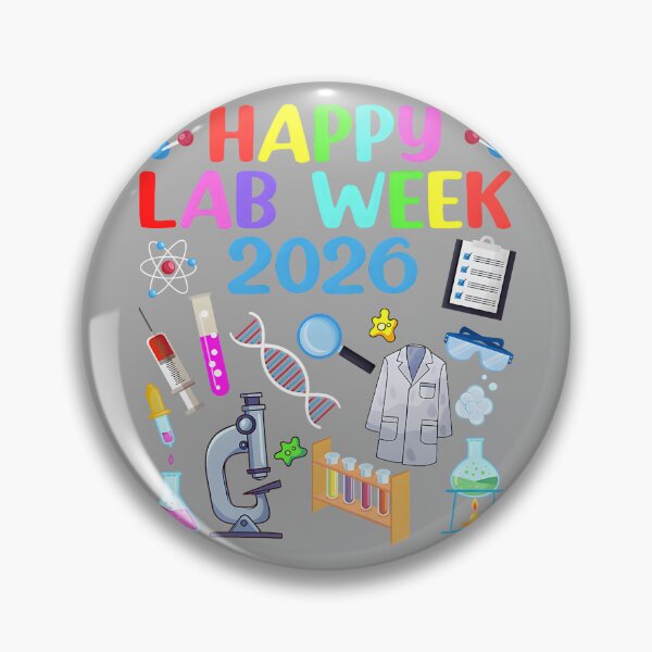 Item preview, Happy Lab Week 2026 Lab Technician Medical Laboratory designed and sold by KathieFaugh.
