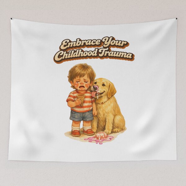Item preview, Dog Stole my icecream — Embrace Your Childhood Trauma designed and sold by Dianefromamsterdam.