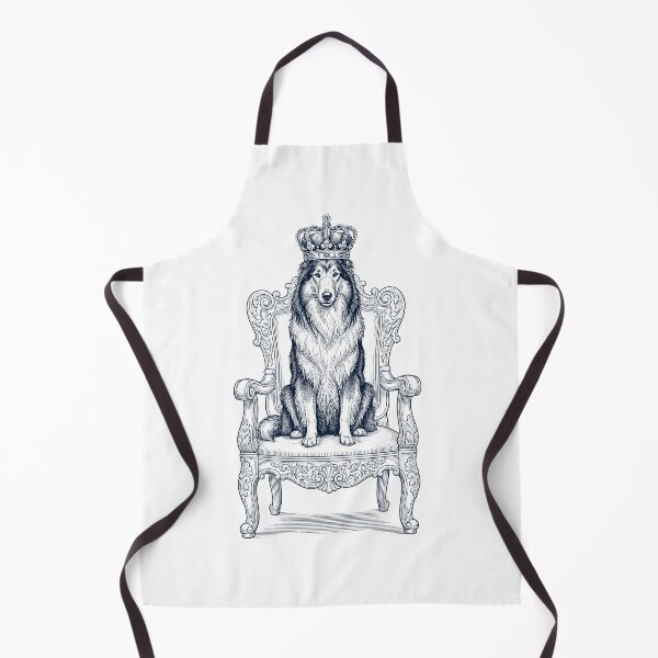 Item preview, Vintage Collie King Crown Funny Dog Lover designed and sold by DoodleTortle.
