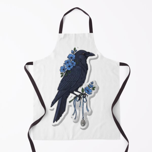 Item preview, Midnight Crow Blue Blossom Ribbon designed and sold by pumsquare.