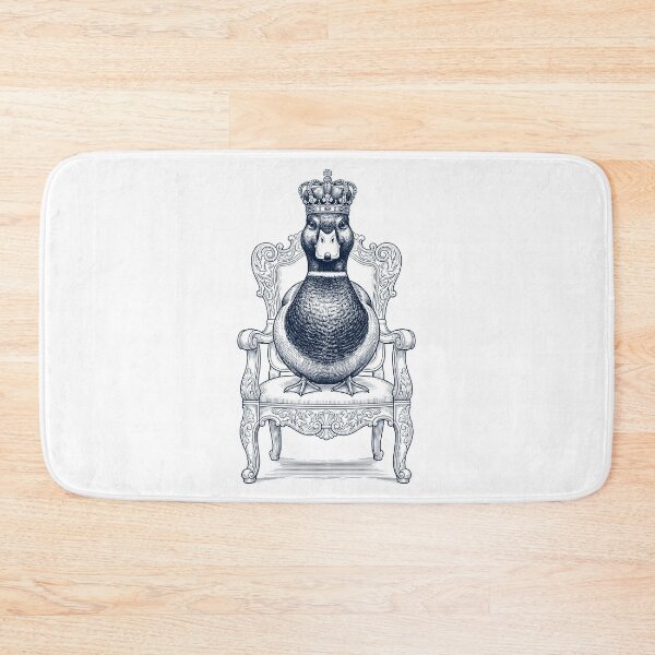 Item preview, Vintage Duck King Crown Funny Animal Lover designed and sold by DoodleTortle.
