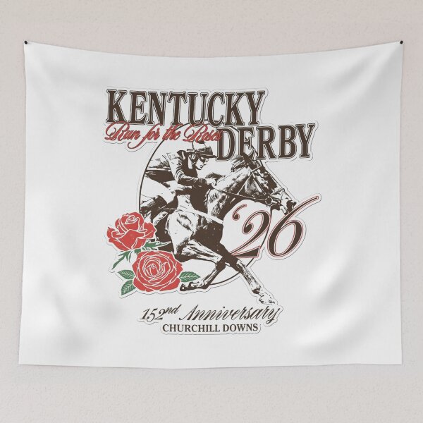 Artikelvorschau, Kentucky Derby 152 Churchill Downs, Pferderennen, Run for the Roses, Derby, Kentucky Derby 2026, Pferdeliebhaber entworfen und verkauft von MEMCATDESING.