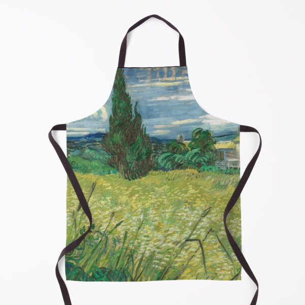 Item preview, Green Field by Vincent van Gogh: Post Impressionist countryside wall art print designed and sold by artofuniverse.
