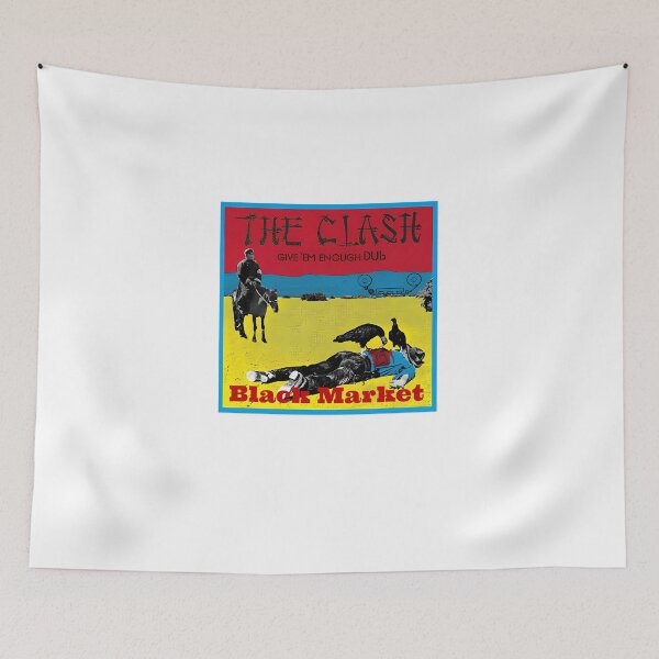Item preview, The Clash - Black Market  designed and sold by memoryweaverart.
