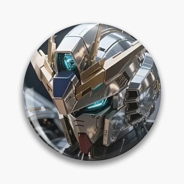 Item preview, Gundam Glitch Aesthetic – Anime Mecha Robot Chaos, Cyberpunk Distorted Gundam Style Art designed and sold by Dyan4.