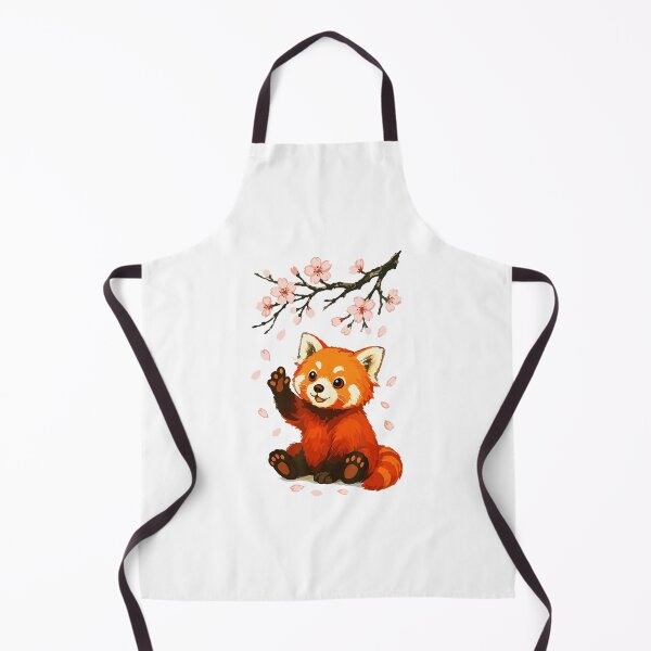 Item preview, Cute Red Panda with Cherry Blossoms Aesthetic designed and sold by titanlevi.