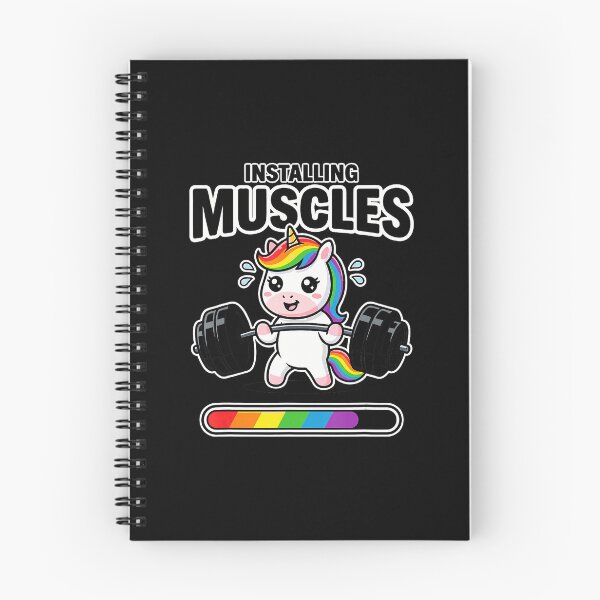 Item preview, Installing Muscles Cute Unicorn Gym Funny designed and sold by eliramaison.