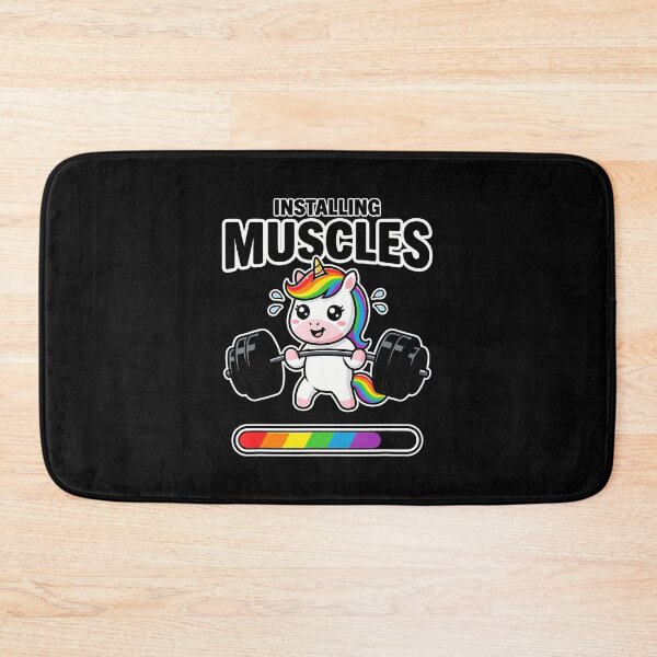 Item preview, Installing Muscles Cute Unicorn Gym Funny designed and sold by eliramaison.