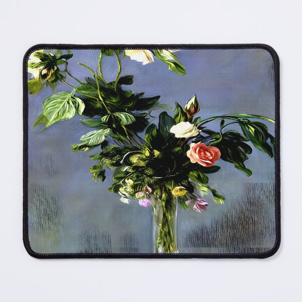 Item preview, Flowers in a Vase: Luminous Bouquet Arranged in a Glass Vessel designed and sold by artdesignsnow.