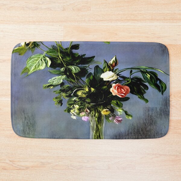 Item preview, Flowers in a Vase: Luminous Bouquet Arranged in a Glass Vessel designed and sold by artdesignsnow.