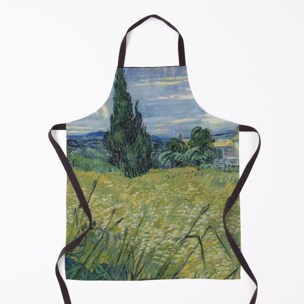 Item preview, Green Wheat by Vincent van Gogh: Post Impressionist Landscape Poster designed and sold by artofuniverse.