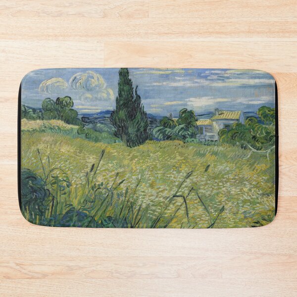 Item preview, Green Wheat by Vincent van Gogh: Post Impressionist Landscape Poster designed and sold by artofuniverse.
