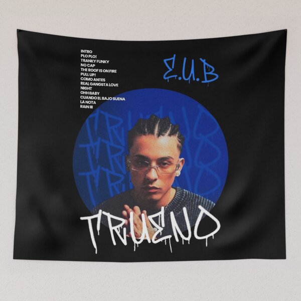 Item preview, Trueno Argentine Rapper and Singer designed and sold by NF Designs Studio DTF.