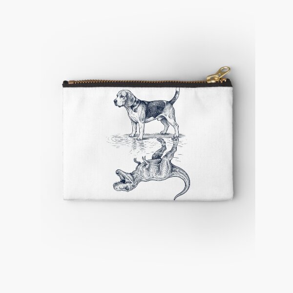 Item preview, Vintage Beagle Reflection T Rex Dinosaur Dog Lover designed and sold by TerryConnells.