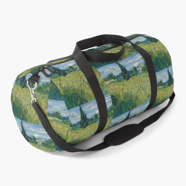 Item preview, Green Wheat Field With Cypress by Vincent van Gogh: Post Impressionist Landscape Poster designed and sold by artofuniverse.
