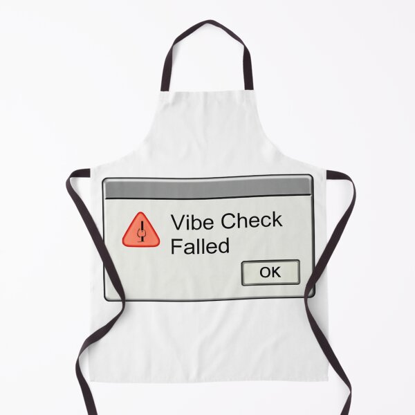 Item preview, Vibe Check Failed Error Popup designed and sold by Velvet-motive.