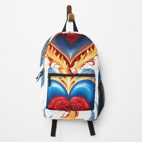Item preview, Heart in flame with rose designed and sold by Nalimkibard.