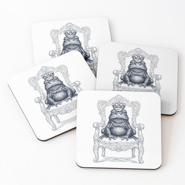 Item preview, Vintage Frog King Crown Funny Animal Lover designed and sold by DoodleTortle.