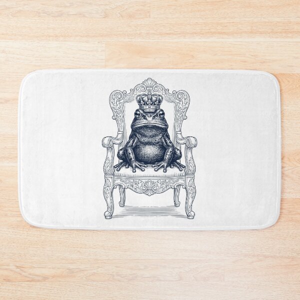 Item preview, Vintage Frog King Crown Funny Animal Lover designed and sold by DoodleTortle.