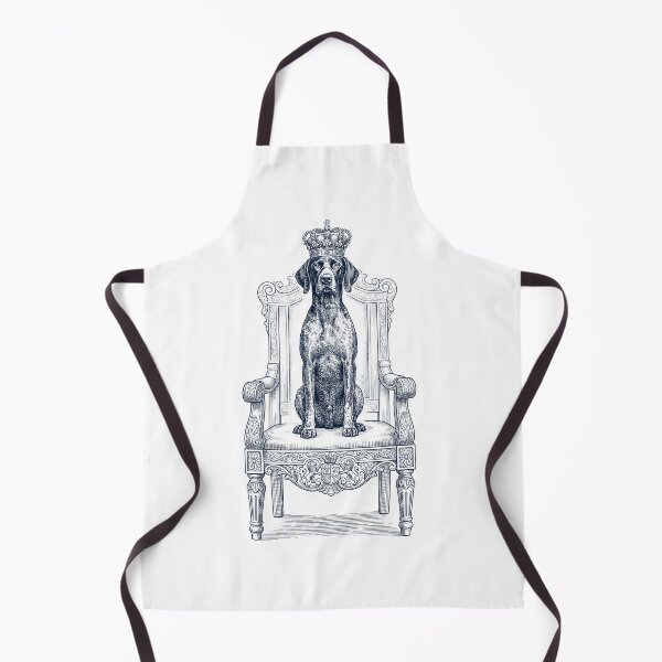 Item preview, Vintage German Shorthaired Pointer King Crown Funny Dog Lover designed and sold by DoodleTortle.