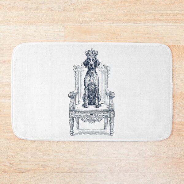 Item preview, Vintage German Shorthaired Pointer King Crown Funny Dog Lover designed and sold by DoodleTortle.