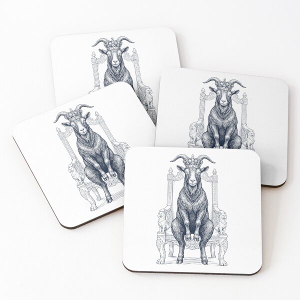 Item preview, Vintage Goat King Crown Funny Animal Lover designed and sold by DoodleTortle.
