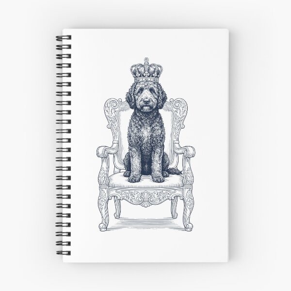 Item preview, Vintage Goldendoodle King Crown Funny Dog Lover designed and sold by DoodleTortle.