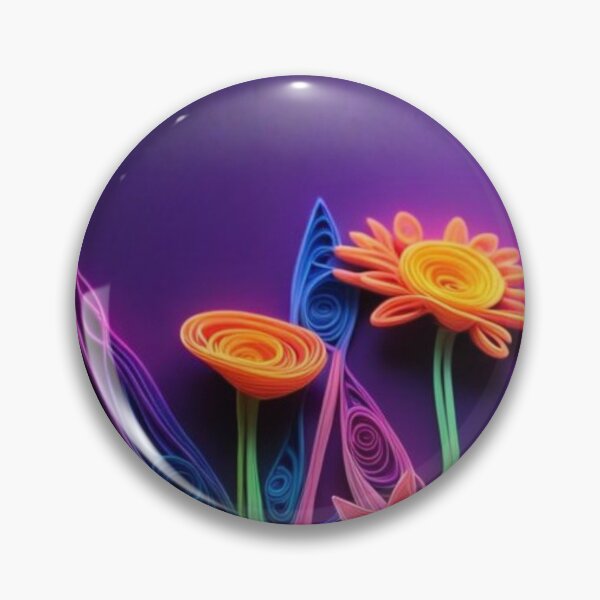 Item preview, Fantasy  flower bouquet in vase designed and sold by Coolparrotgirl.