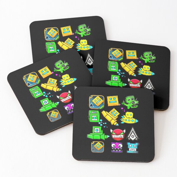 Item preview, Colorful Geometry Gamer Icons Neon Style designed and sold by FGTV2021.