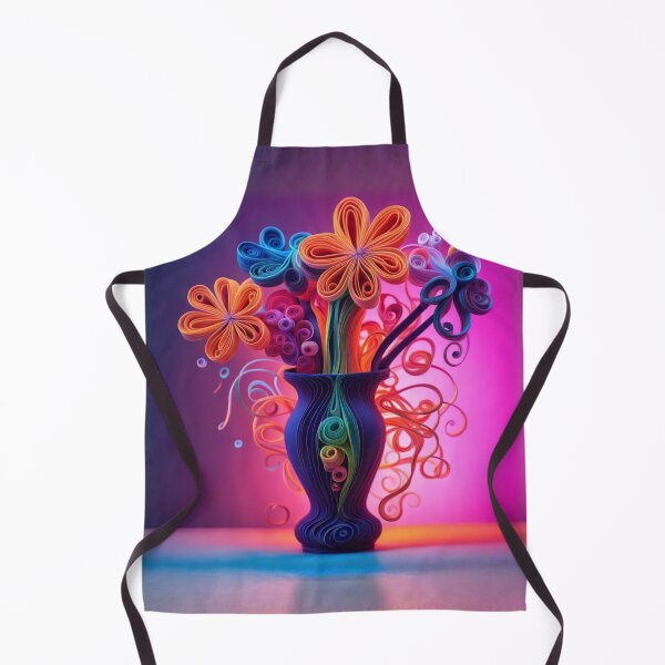 Item preview, Fantasy  flower bouquet in vase designed and sold by Coolparrotgirl.