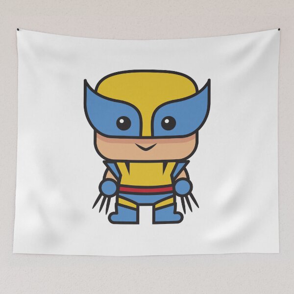 Item preview, Cute Claw Hero Chibi – Kawaii Mutant Superhero Cartoon | Minimal Comic Style Design designed and sold by amareshdas008.