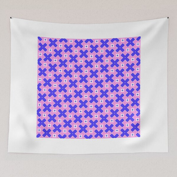 Item preview, Neon Crossflower Rhythm designed and sold by bondbrey.