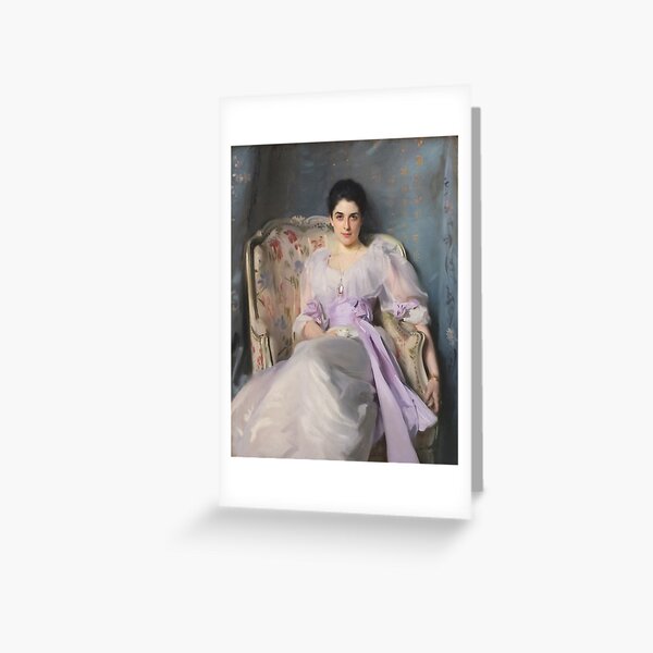 Lady Agnew Of Lochnaw - John Singer Sargent Greeting Card