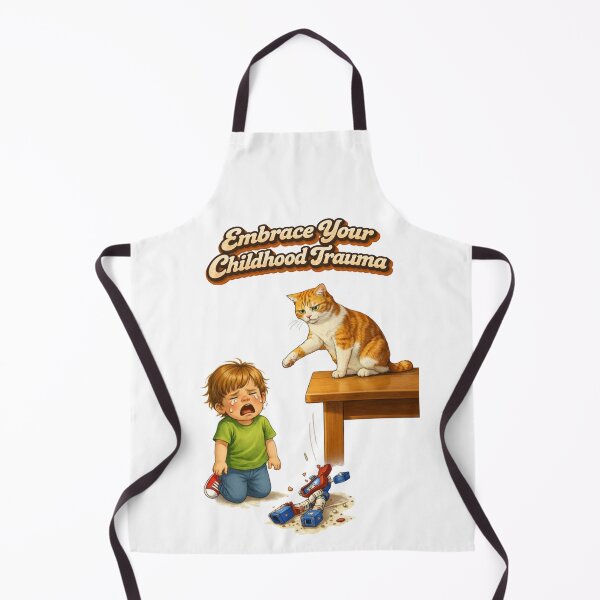 Item preview, Cat broke my toy — Embrace Your Childhood Trauma designed and sold by Dianefromamsterdam.