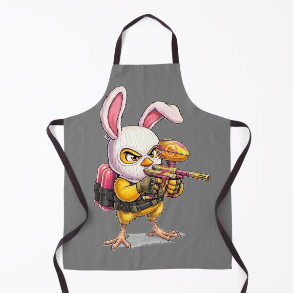 Item preview, Cute Easter gopnik chick masked as a fluffy bunny designed and sold by PaintballCrew.