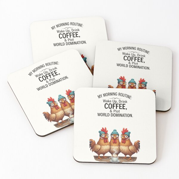 Item preview, Coffee Lover Chicks designed and sold by Aise06.
