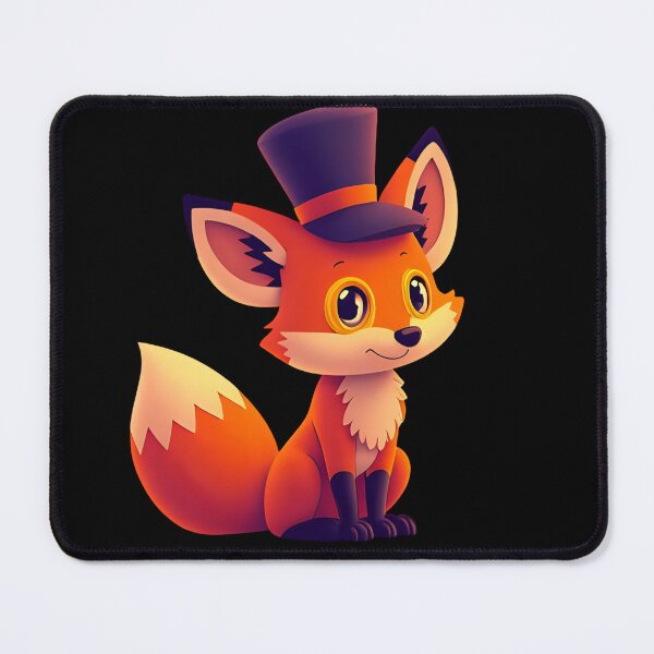 Item preview, cyberpunk style red fox designed and sold by geekmania48.