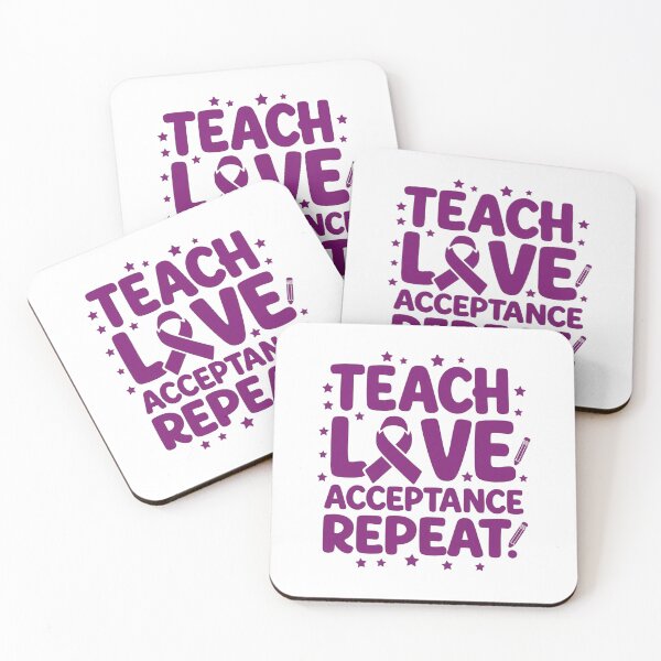 Item preview, Teach  Love Acceptance Repeat Lupus Awareness designed and sold by Thread&Fable.