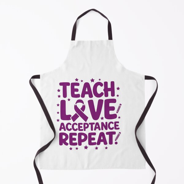 Item preview, Teach Love Acceptance Repeat Lupus Awareness designed and sold by Thread&Fable.