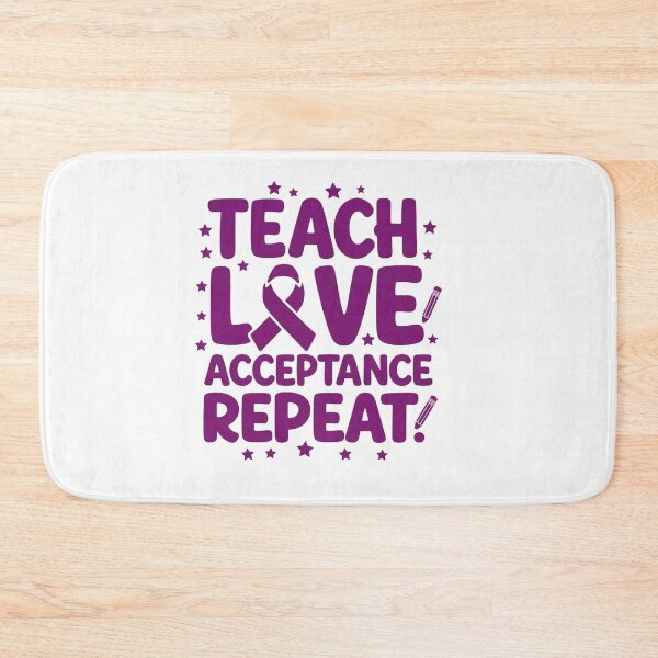 Item preview, Teach  Love Acceptance Repeat Lupus Awareness designed and sold by Thread&Fable.
