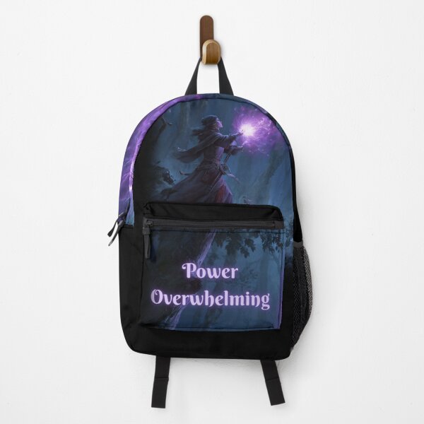 Item preview, Fantasy Wizard Warlock Sorcerer - Power Overwhelming designed and sold by Mission Ready.